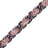 Chaine Longue Cali Marron 120 cm