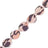 Chaine Longue Dora Marron 120 cm
