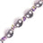 Chaine Longue Leona Argent 120 cm