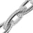 Chaine Longue Pia Argent 120 cm