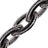 Chaine Longue Pia Noir 120 cm