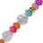 Chaine Longue Poca Multicolore 120 cm