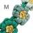 Collier chien Laika vert - M