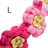 Collier chien Laika rose - L