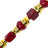 Chaine Longue Jeanne Bordeaux 120 cm