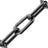 RALLONGE DE CHAINE MYA NOIR