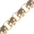 Chaine Longue Lia Dore 120 cm