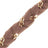 Chaine Longue Doha Marron 120 cm