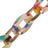 Chaine Longue Cassy Ecaille Multi 120 cm