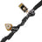 Chaine Longue Laia Noir 120 cm