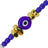 Chaine Longue Paros Bleu 120 cm
