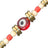 Chaine Longue Paros Rouge 120 cm