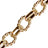 Chaine Longue Zita Dore 120 cm