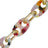 Chaine Longue Becky Ecaille Multi 120 cm