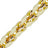 Chaine Longue Lou Jaune 120 cm