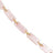 Bijoux Chaine De Lunettes Nahara Rose 72 cm
