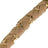 Chaine Courte Doha Marron 40 cm