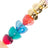 Chaine Courte Liviya Multicolore 40 cm