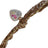 Chaine Courte Laia Marron 40 cm