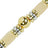 Chaine Longue Avni Jaune 120 cm