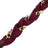 Chaine Courte Doha Bordeaux 40 cm