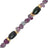 Chaine Courte Lana Violet 40 cm