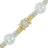 Chaine Longue Reya Dore 120 cm