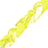 Della yellow braided cord