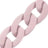 Chaine Longue Sarah rose pÃ¢le 100 cm