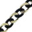 Chaine Longue Sona Noir 120 cm